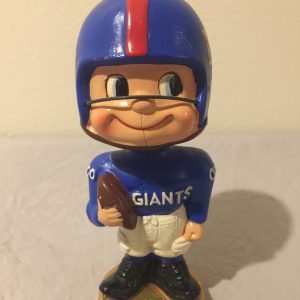 New York Giants NFL Toes Up Extremely Scarce Type 2 Nodder 1962 Vintage Bobblehead