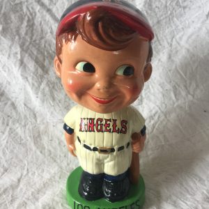 Atlanta Braves MLB Extremely Scarce Mascot Nodder 1963 Vintage Bobblehead  Green Base - Vintage Nodders Bobbleheads