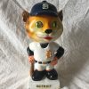 Detroit Tigers MLB Extremely Scarce Mascot Nodder 1962 Vintage Bobblehead White Square Base