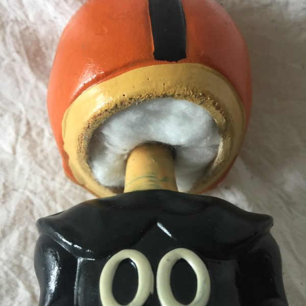 Princeton Tigers Baggy Shirt Toes Up 1960 Vintage Bobblehead Extremely Scarce College Nodder