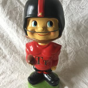 Texas Tech Red Raiders Baggy Shirt Toes Up 1960 Vintage Bobblehead Extremely Scarce College Nodder