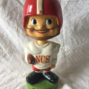 NC State Baggy Toes Up 1960 Vintage Bobblehead Extremely Rare College Series Nodder