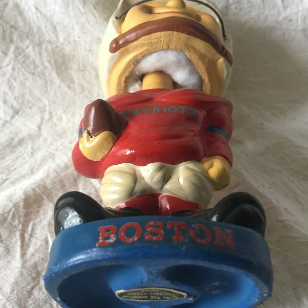 Boston Patriots Baggy Shirt Toes Up 1962 Vintage Bobblehead Extremely Scarce Nodder