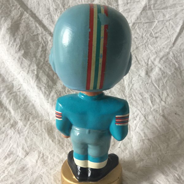 Houston Oilers AFL Earpad 1965 Vintage Bobblehead Extremely Scarce NFL Nodder