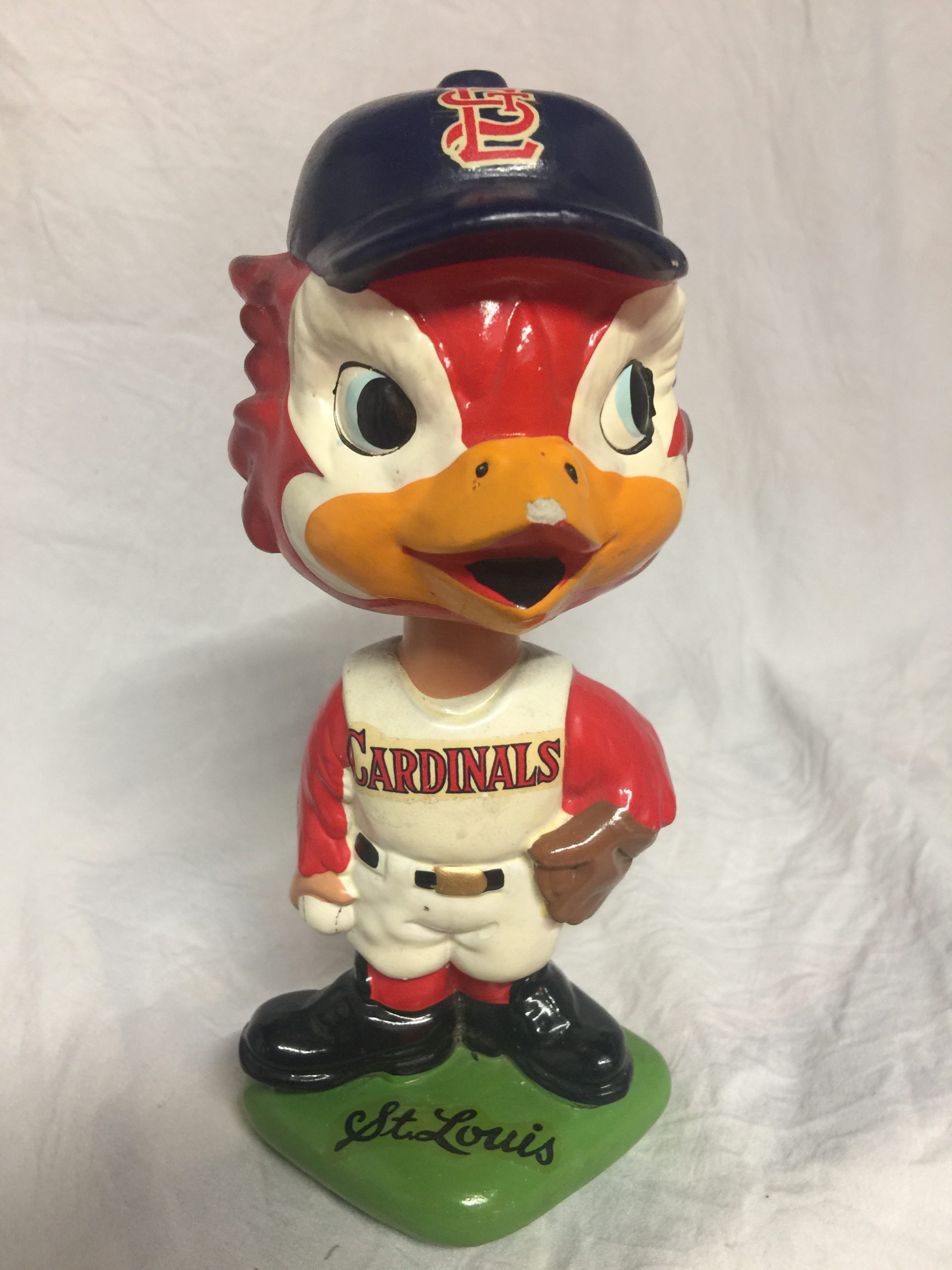 St. Louis Cardinals MLB Extremely Scarce Mascot Nodder 1963