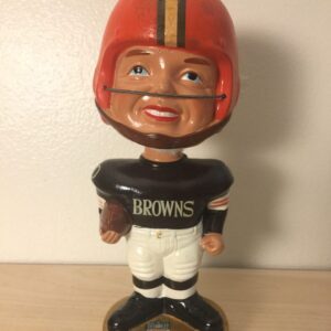 Cleveland Browns 1965 Vintage Bobblehead Extremely Scarce Real Face Nodder