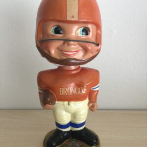 Denver Broncos 1965 Vintage Bobblehead Extremely Scarce Nodder
