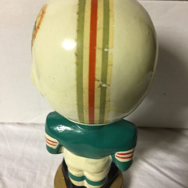 Miami Dolphins AFL Earpad 1965 Vintage Bobblehead Extremely Scarce Nodder