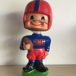 SMU Mustangs Bobbie Style Toes Up 1960 Vintage Bobblehead Extremely Scarce College Nodder