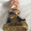 St. Louis Blues NHL Real Face 1968 Vintage Bobblehead Extremely Scarce Nodder