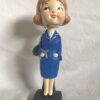 Suzie Smart Extremely Scarce United Stewardess Nodder 1960 Vintage Bobblehead