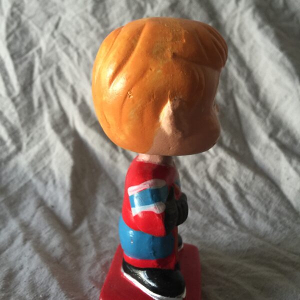 Montreal Canadiens Extremely Scarce NHL Mini Nodder 1962 Vintage Bobblehead