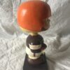 Cleveland Browns Extremely Scarce Wood Square Base Nodder 1960 Vintage Bobblehead