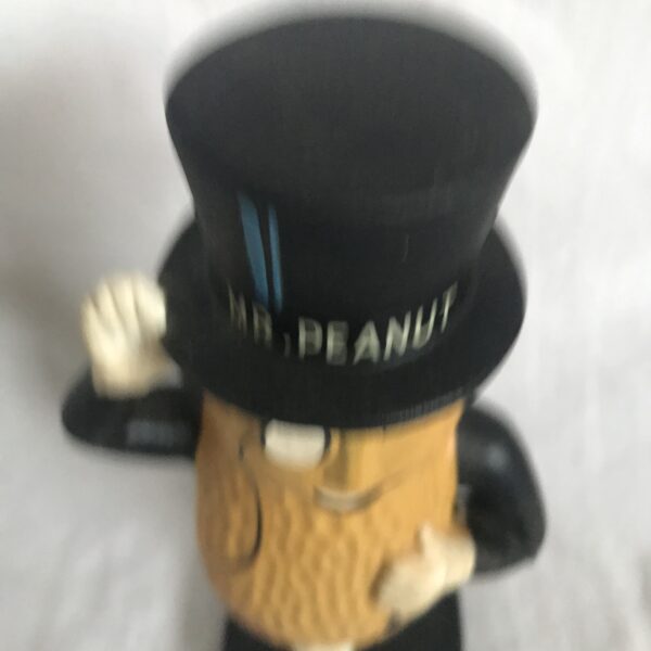 Mr. Peanut 1960 Vintage Bobblehead Extremely Scarce Advertising Nodder