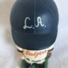 LA Dodgers MLB Extremely Flat Cap Nodder 1970 Vintage Bobblehead Green Wedge Base