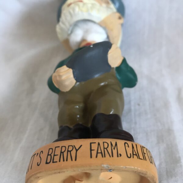 Knott's Berry Farm Miner 1960 Vintage Bobblehead Extremely Scarce Advertising Nodder