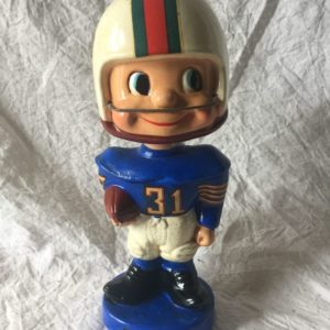 Buffalo Bills NFL Toes Up Extremely Scarce Type 4 Nodder 1962 Vintage Bobblehead