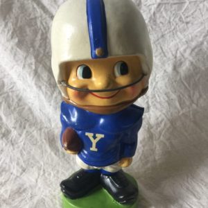Yale 1960 Vintage Bobblehead Extremely Scarce Baggy Shirt Toes Up College Nodder