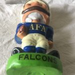 AFA Falcons 1960 Vintage Bobblehead Extremely Scarce Bobbie Style Toes Up College Nodder