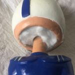 AFA Falcons 1960 Vintage Bobblehead Extremely Scarce Bobbie Style Toes Up College Nodder
