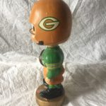 Greenbay Packers NFL 1962 Vintage Bobblehead Extremely Scarce Type 2 Toes Up Nodder