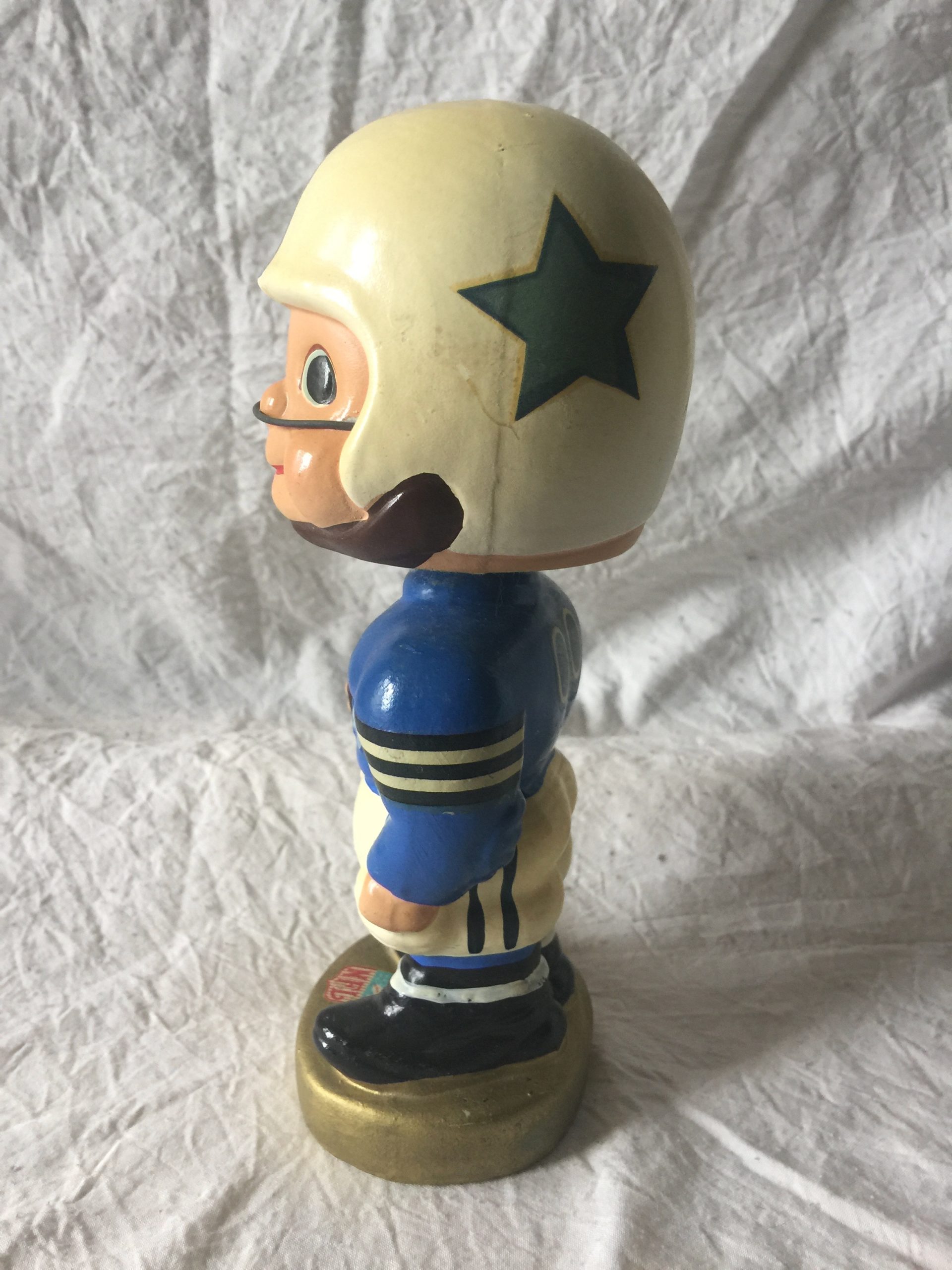 Dallas Cowboys NFL 1962 Vintage Bobblehead Extremely Scarce Type 1 Toes ...