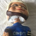 Dallas Cowboys NFL 1962 Vintage Bobblehead Extremely Scarce Type 1 Toes Up Nodder