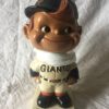 SF Giants MLB Extremely Scarce Crooked Cap Nodder 1962 Vintage Bobblehead White Square Base