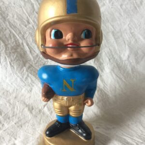 Navy 1960 Vintage Bobblehead Extremely Scarce Earpad College Nodder