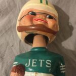 New York Jets NFL 1968 Vintage Bobblehead Extremely Scarce Gold Base Nodder