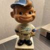 Los Angeles Dodgers White Base Vintage Bobblehead Rare MLB Nodder